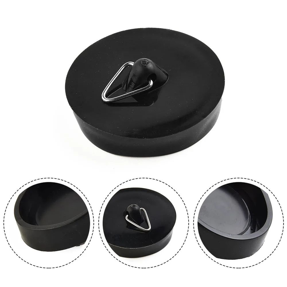 Universal Rubber Drain Stopper LeakProof Sink Floor Drain Plug For Kitchen Bathroom Laundry 6