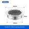 Round Stainless Steel Air Vent Grille Exterior Wall Vent Cover With Insect Protection 17