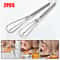 2 Pcs Mini Stainless Steel Balloon Whisk Manual Egg Beater Hand Mixer For Milk Cream Butter Bakin 0