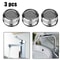 3 Pcs Brass Faucet Aerator 94 Inches WaterSaving Tap Bubbler With Replaceable Filter Nozzle 1
