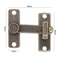 Bronze Sliding Door Lock Handle Metal Window Door Latch Guard Bolt With Screws 4