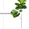 Artificial Ficus Tree Large Fake Rubber Plant Branch With Fiddle Leaves For Home Garden Decor 4