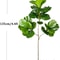 Artificial Ficus Tree Large Fake Rubber Plant Branch With Fiddle Leaves For Home Garden Decor 5