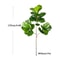 Artificial Ficus Tree Large Fake Rubber Plant Branch With Fiddle Leaves For Home Garden Decor 8