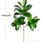 Artificial Ficus Tree Large Fake Rubber Plant Branch With Fiddle Leaves For Home Garden Decor 9
