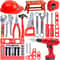 Kids Toy Tool Set With Electric Drill Engineer Pretend Play Repair Kit For Boys Kids 1