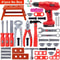 Kids Toy Tool Set With Electric Drill Engineer Pretend Play Repair Kit For Boys Kids 7