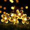Solar LED Crystal Cherry Lights Waterproof Outdoor Garden Patio Decorative Lights 7