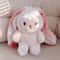 Transformable Bunny Plush Toy Cute Strawberry Carrot Rabbit Stuffed Doll For Kids 3