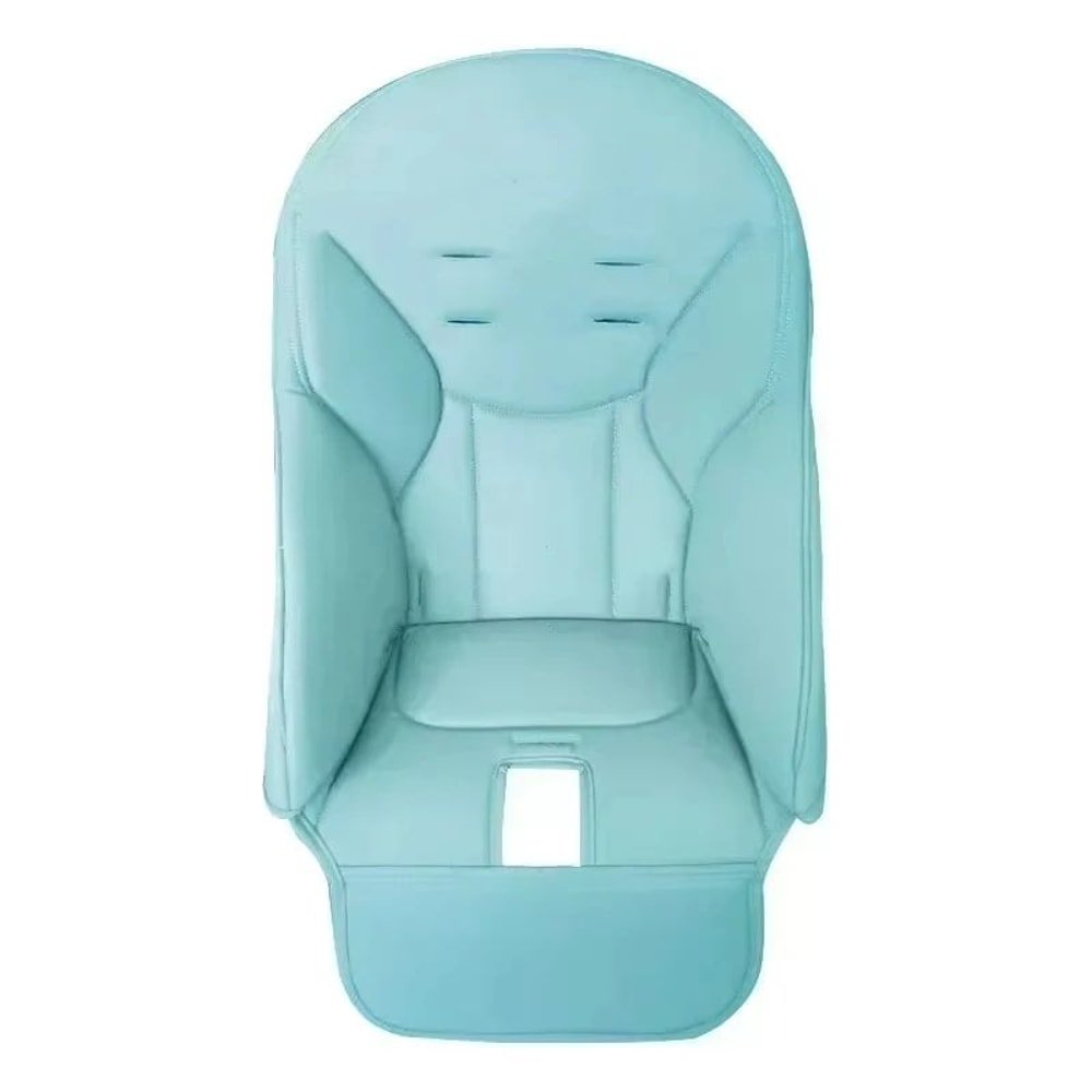 Baby Chair Seat Cushion Cover PU Leather Padded Stroller High Chair Protector 8