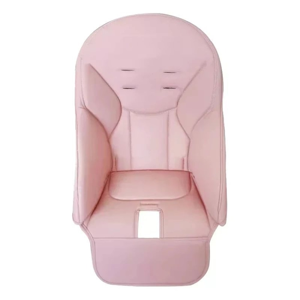 Baby Chair Seat Cushion Cover PU Leather Padded Stroller High Chair Protector 9