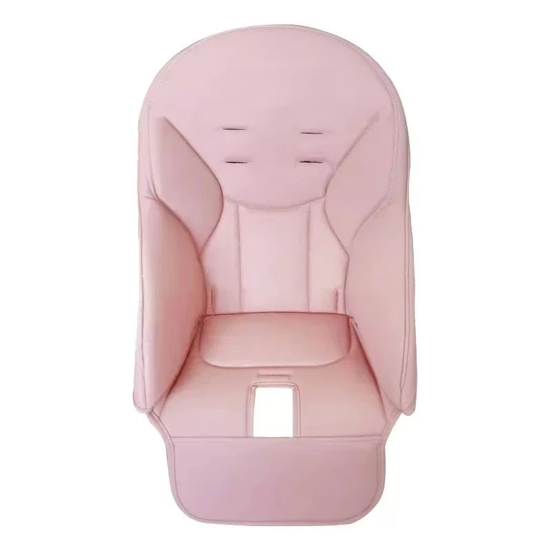 Baby Chair Seat Cushion Cover PU Leather Padded Stroller High Chair Protector 9