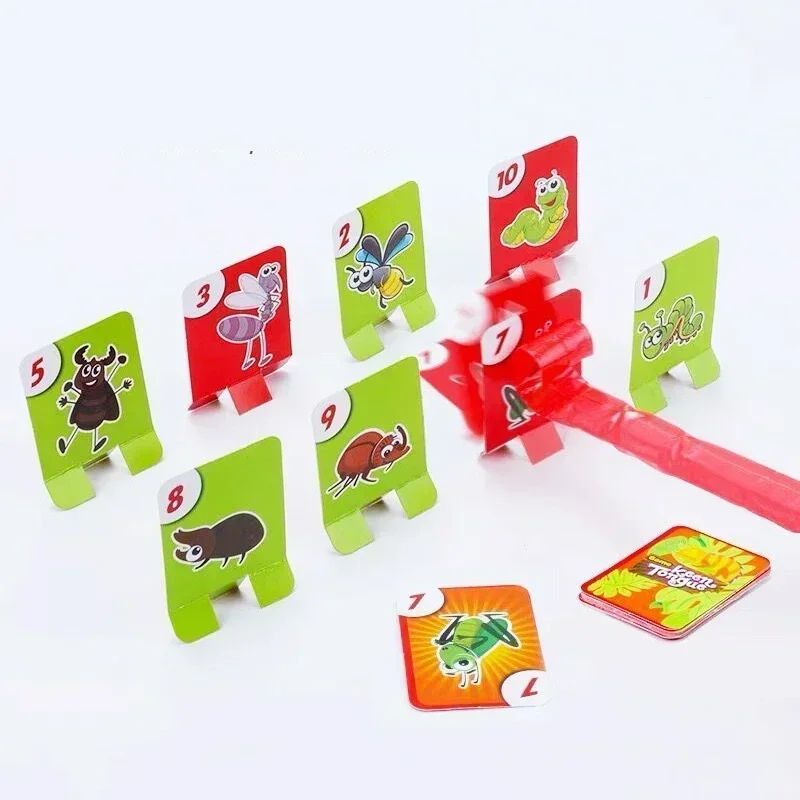 Frog Tongue Lick Game Funny Family Party Board Game For Kids Adults 1