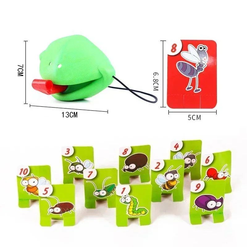 Frog Tongue Lick Game Funny Family Party Board Game For Kids Adults 4