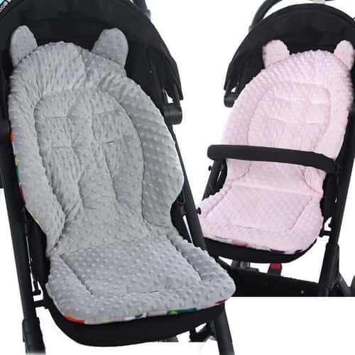 Baby Stroller Changing Pad – Cotton Diaper Nappy Mat for Pram, Buggy, Car Seat & Newborns