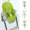 Universal Baby 5Point Safety Harness Adjustable PU Leather Seat Belt For Highchair Pushchair 0