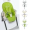 Universal Baby 5Point Safety Harness Adjustable PU Leather Seat Belt For Highchair Pushchair 0