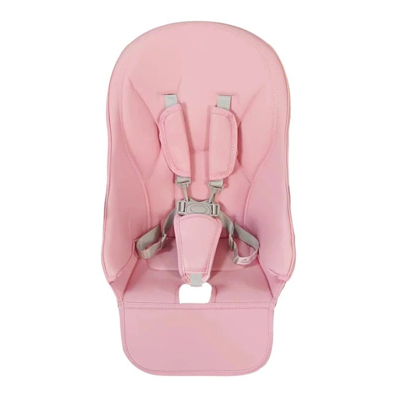 Universal Baby 5Point Safety Harness Adjustable PU Leather Seat Belt For Highchair Pushchair 1