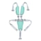 Universal Baby 5Point Safety Harness Adjustable PU Leather Seat Belt For Highchair Pushchair 10