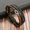 Mens Tiger Eye Beaded Leather Bracelet MultiLayer Classic Handmade Fashion Jewelry Gift 13