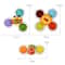 Baby Bath Spinner Toys 3 Pcs Set Suction Cup Rattle Toys For Toddlers Children 7