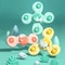 Baby Bath Spinner Toys 3 Pcs Set Suction Cup Rattle Toys For Toddlers Children 9
