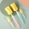 Baby Bottle Cleaning Brushes 3 Pcs Set Rotating Sponge Brush For Nipples Cups Pacifiers 1