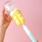 Baby Bottle Cleaning Brushes 3 Pcs Set Rotating Sponge Brush For Nipples Cups Pacifiers 2