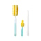 Baby Bottle Cleaning Brushes 3 Pcs Set Rotating Sponge Brush For Nipples Cups Pacifiers 6