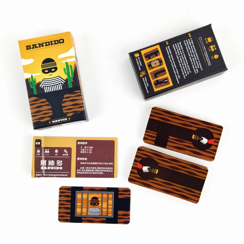 Bandido Bandida Board Game Strategy Puzzle Card Game For Kids Adults Family Fun 1