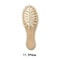 Newborn Wooden Wool Hair Comb Gentle Baby Hair Brush Head Massager 5