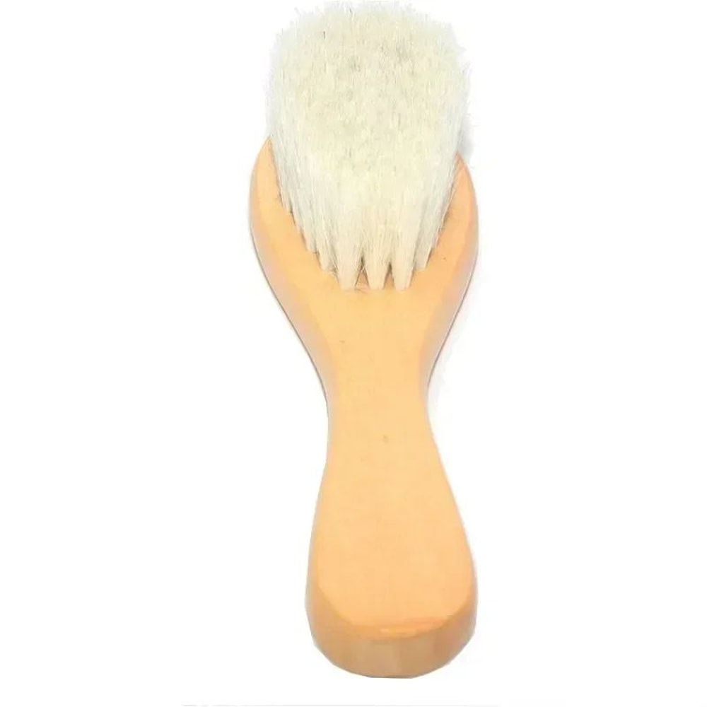 Newborn Wooden Wool Hair Comb Gentle Baby Hair Brush Head Massager 6