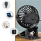 Portable Baby Stroller Fan Rechargeable Clip Fan For Cart High Chair Summer Cooling 3