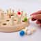 Wooden Memory Match Stick Game Montessori Color Sorting Cognitive Learning Toy 4