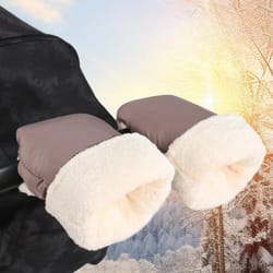 stroller gloves winter hand warmers – waterproof windproof pram accessories