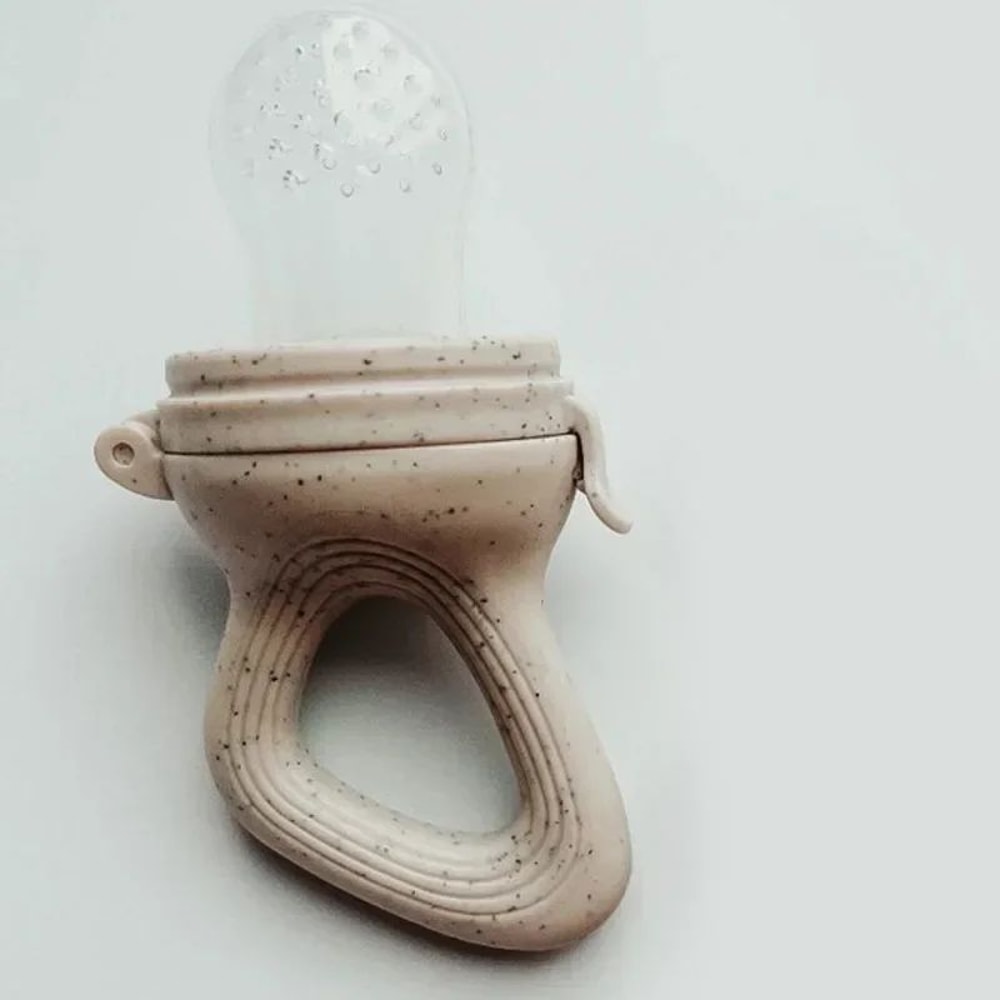 Silicone Baby Fruit Feeder Pacifier With Cover Fresh Food Nibbler Teething Soother For Safe SelfF 8