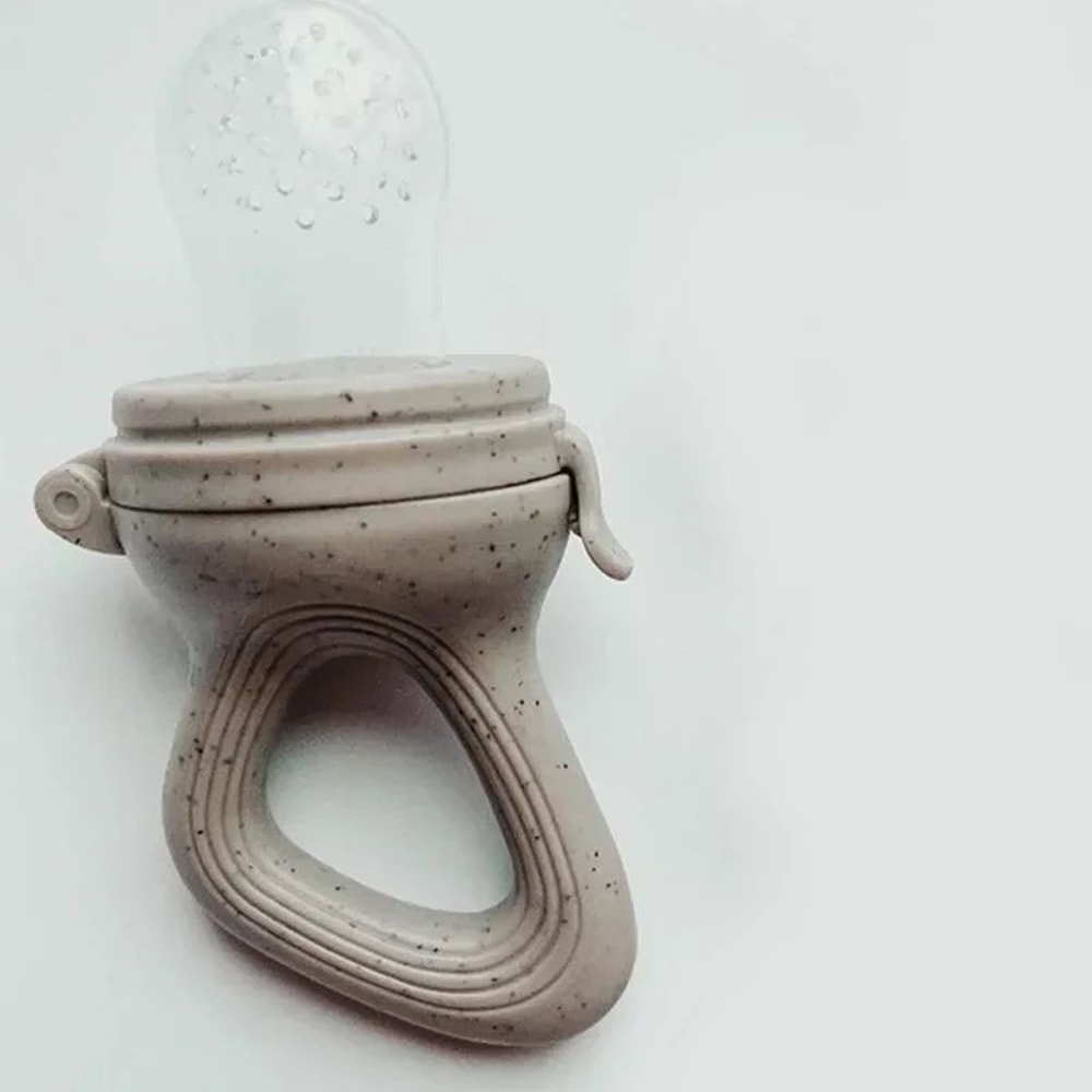 Silicone Baby Fruit Feeder Pacifier With Cover Fresh Food Nibbler Teething Soother For Safe SelfF 9