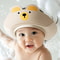 Adjustable Baby Shampoo Cap Dinosaur Cartoon Bath Visor For Infant Hair Eye Ear Protection 0