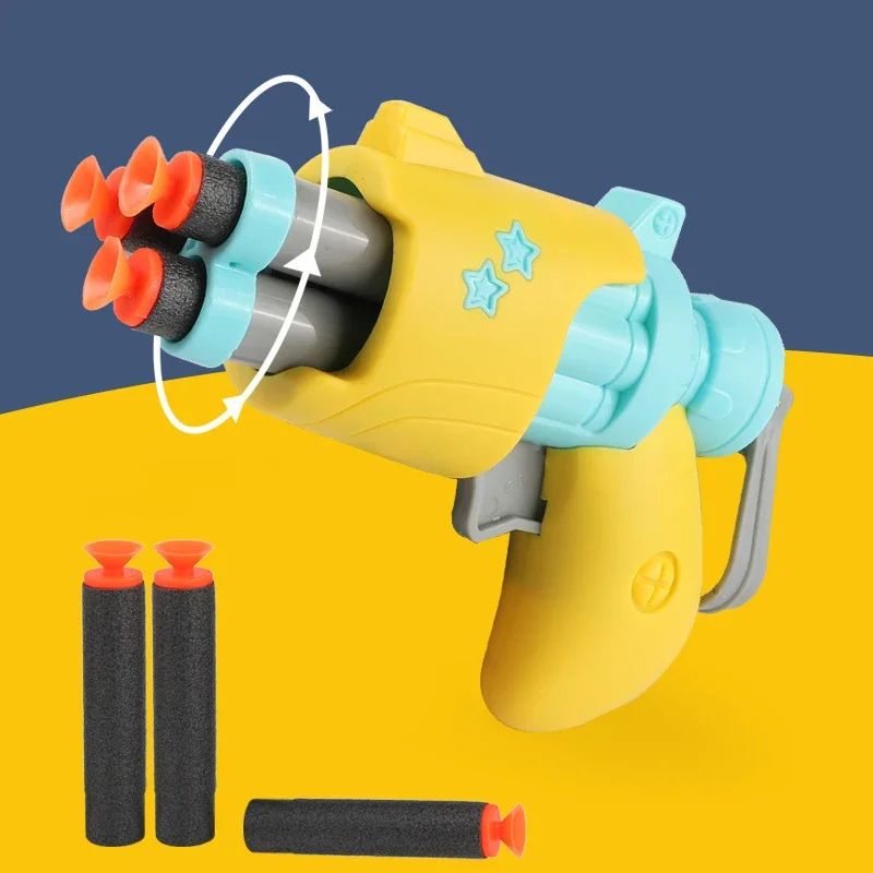 Radish Blaster Foam Dart Toy Gun Soft Bullet Launcher For Safe Play Stress Relief 8