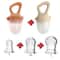 5in1 Baby Fruit Feeder Teething Pacifier Set Silicone Mesh Food Feeder With Interchangeable Nippl 7