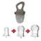 5in1 Baby Fruit Feeder Teething Pacifier Set Silicone Mesh Food Feeder With Interchangeable Nippl 9