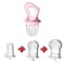 5in1 Baby Fruit Feeder Teething Pacifier Set Silicone Mesh Food Feeder With Interchangeable Nippl 10