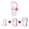 5in1 Baby Fruit Feeder Teething Pacifier Set Silicone Mesh Food Feeder With Interchangeable Nippl 10