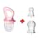 5in1 Baby Fruit Feeder Teething Pacifier Set Silicone Mesh Food Feeder With Interchangeable Nippl 12