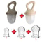 5in1 Baby Fruit Feeder Teething Pacifier Set Silicone Mesh Food Feeder With Interchangeable Nippl 14
