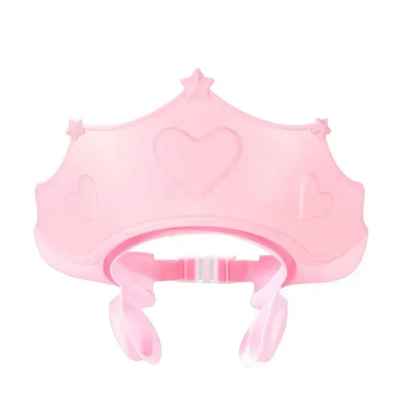 Adjustable Baby Shampoo Shower Cap Soft Hair Wash Hat With Ear Eye Protection For Kids 3