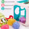 Montessori Sensory Learning Toy For Babies 012 Months Colorful Sorting Blocks For Early Developmen 4