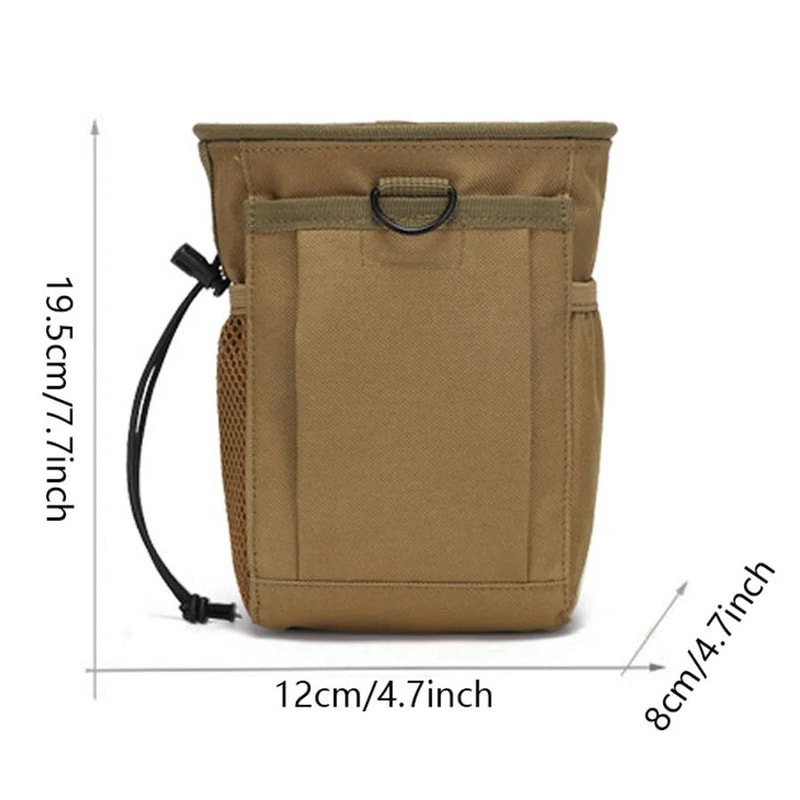 Tactical Dump Pouch 35L Camouflage MOLLE Waist Pack In 600D Nylon For Outdoor Tactical Use 3