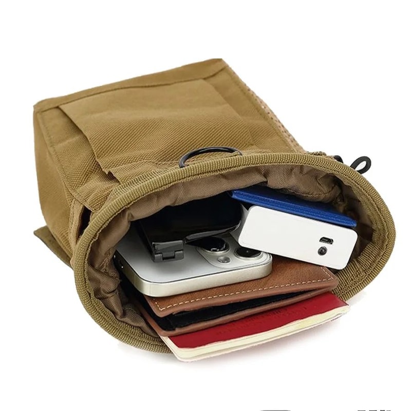 Tactical Dump Pouch 35L Camouflage MOLLE Waist Pack In 600D Nylon For Outdoor Tactical Use 5