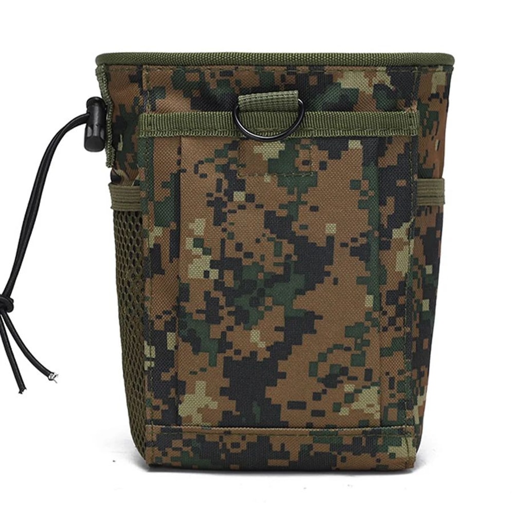 Tactical Dump Pouch 35L Camouflage MOLLE Waist Pack In 600D Nylon For Outdoor Tactical Use 12
